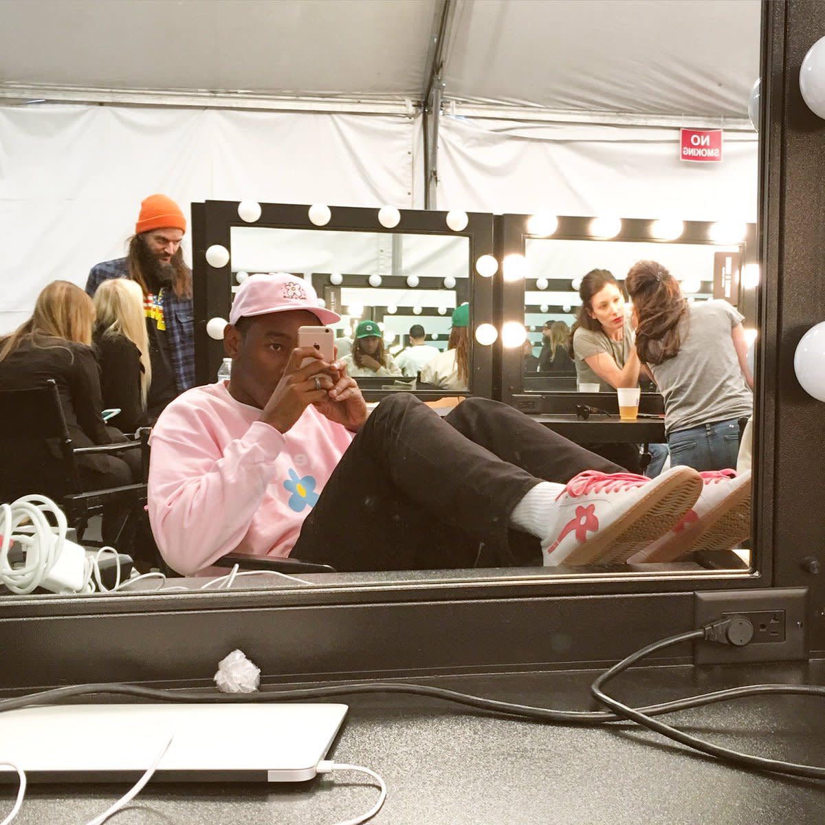 Tyler the Creator Debuts Own Shoe 'Golf Le Fleur' and Gifts Fashion